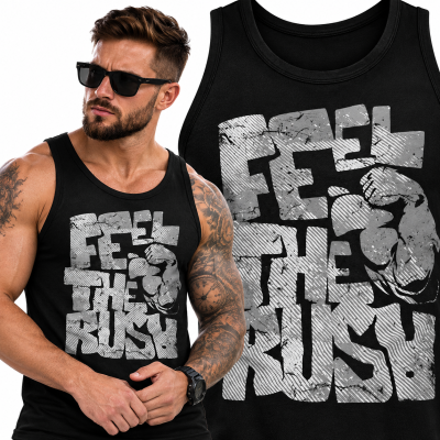 TANK TOP NA SIŁOWNIĘ   FEEL GYM